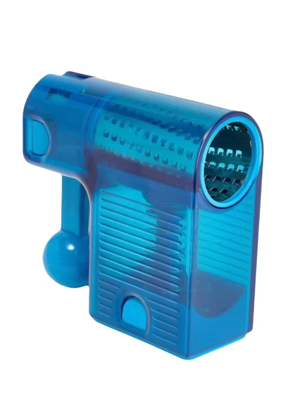 Kuhn Rikon Handheld Ratchet Grater w/ 2 Barrels K88999 BLUE NEW